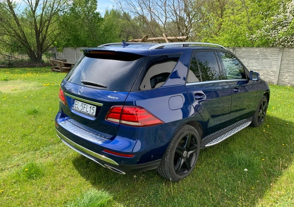 Mercedes-Benz GLE cena 158999 przebieg: 180000, rok produkcji 2018 z Łódź małe 22